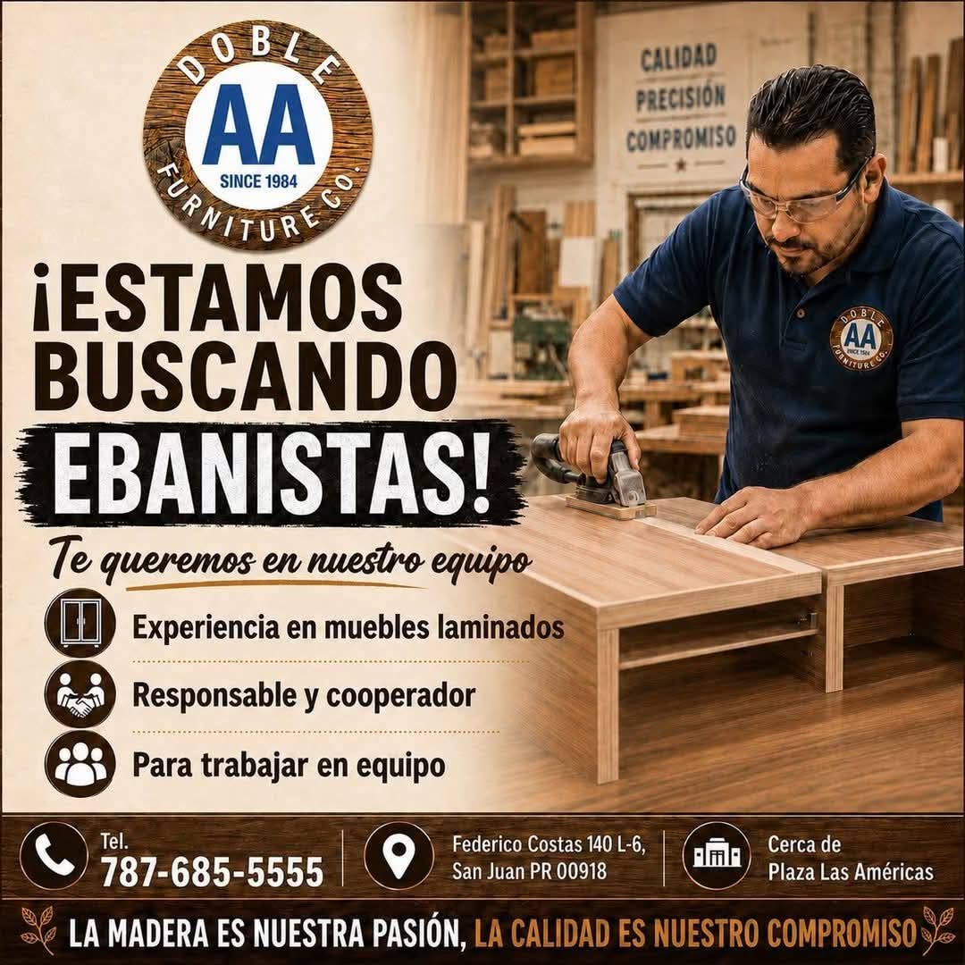 Flyer del anuncio, subido por el patrono