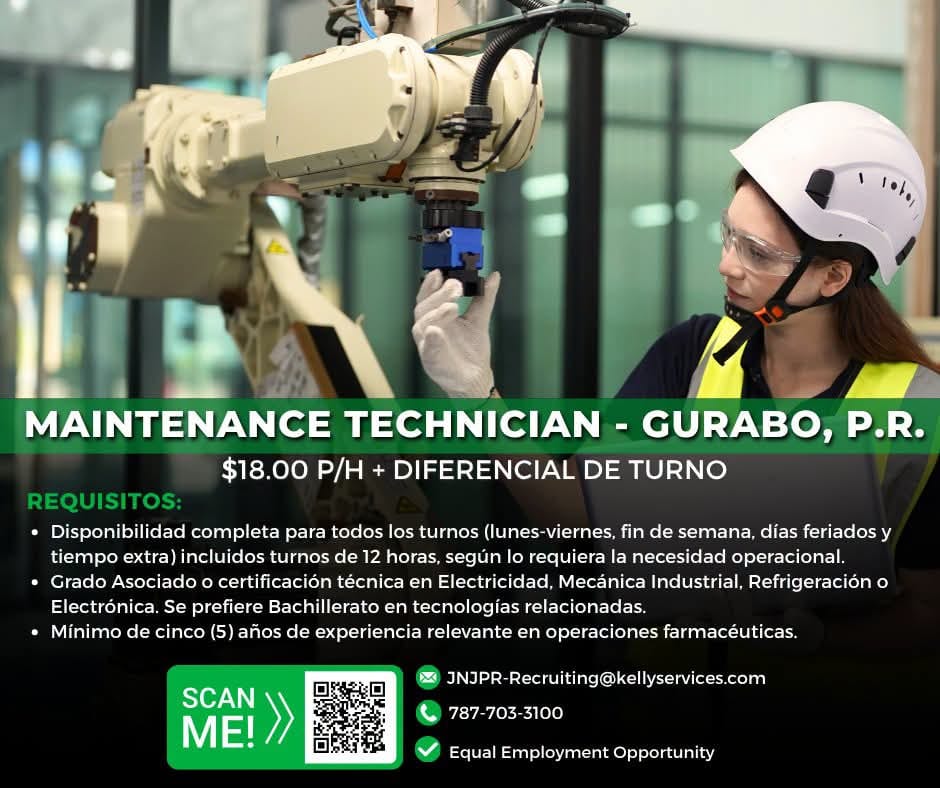 Flyer del anuncio, subido por el patrono