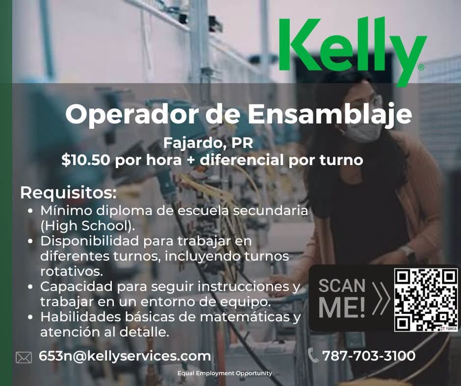 Flyer del anuncio, subido por el patrono