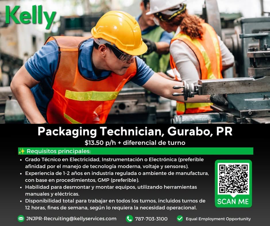 Flyer del anuncio, subido por el patrono