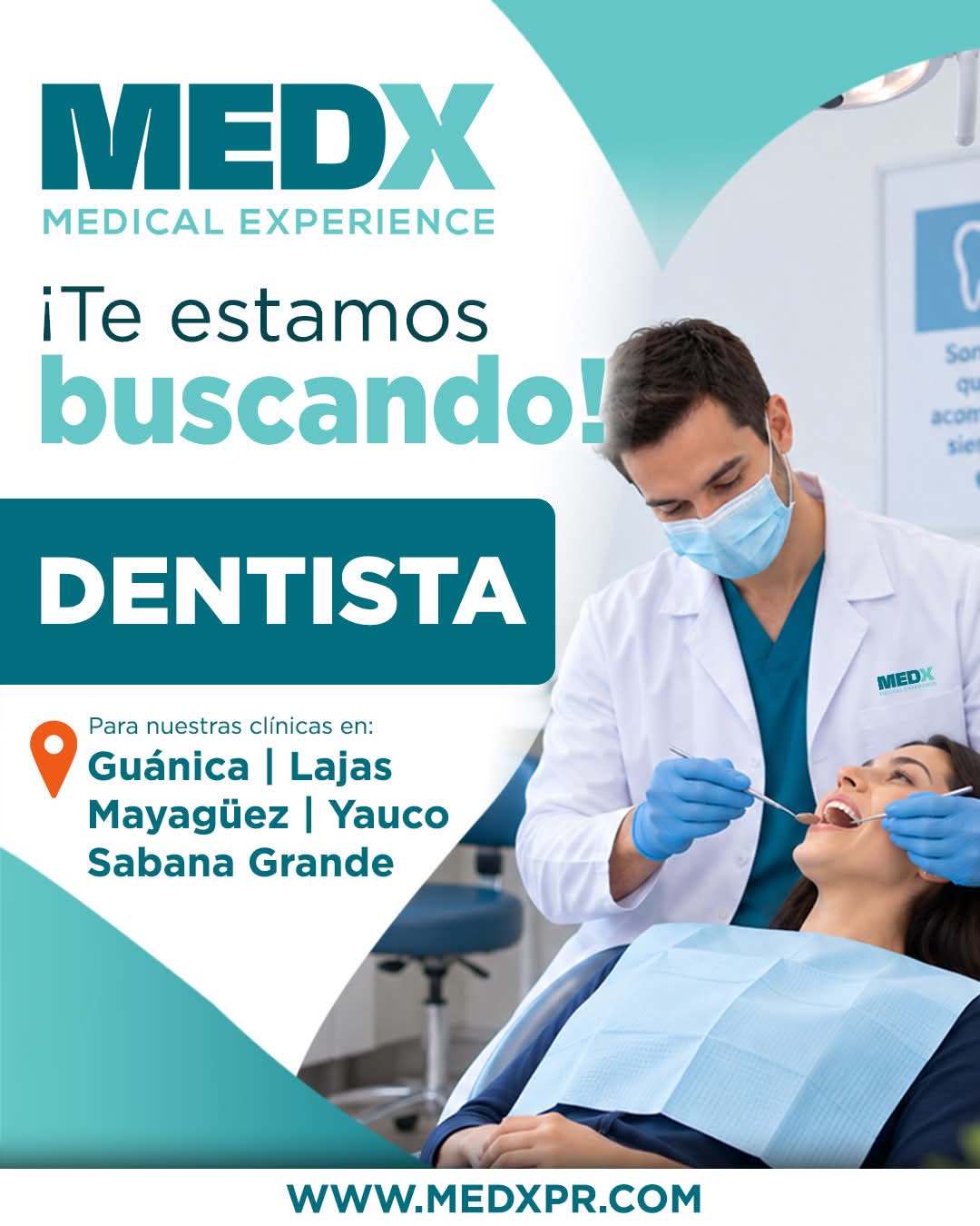 Flyer del anuncio, subido por el patrono