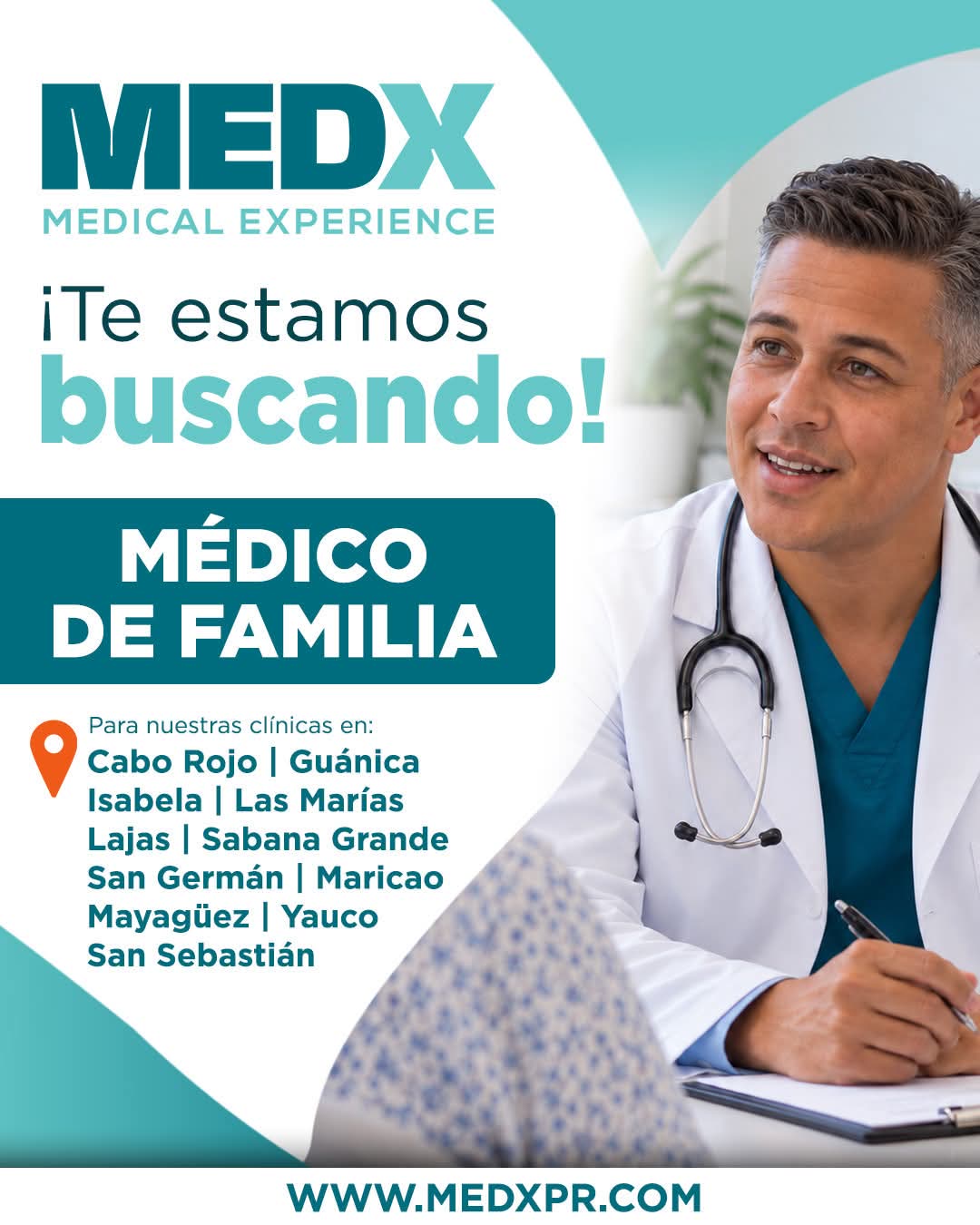 Flyer del anuncio, subido por el patrono