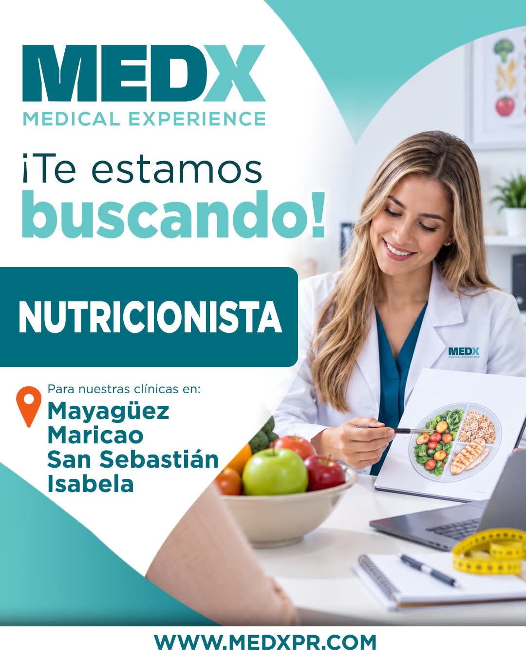 Flyer del anuncio, subido por el patrono