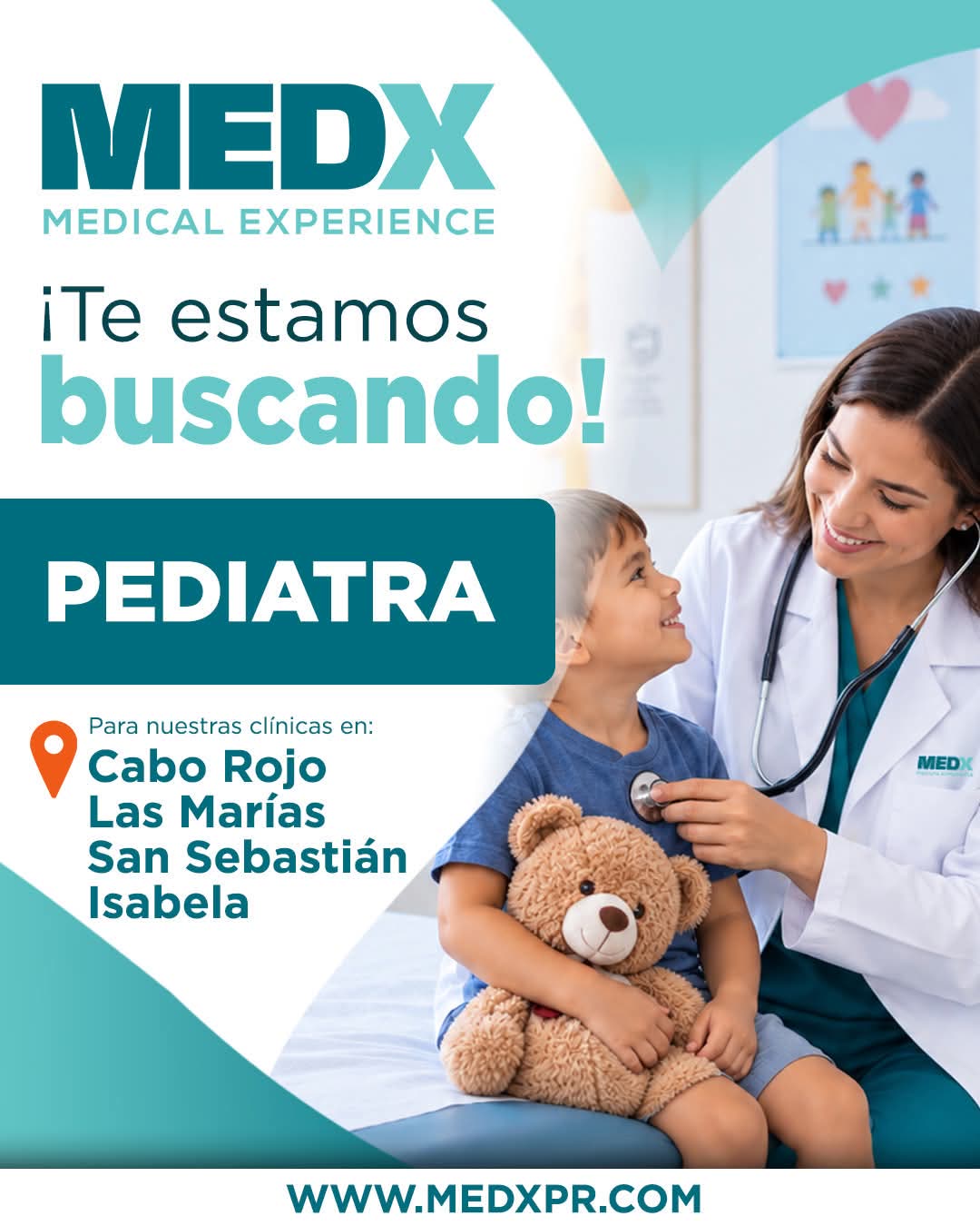 Flyer del anuncio, subido por el patrono