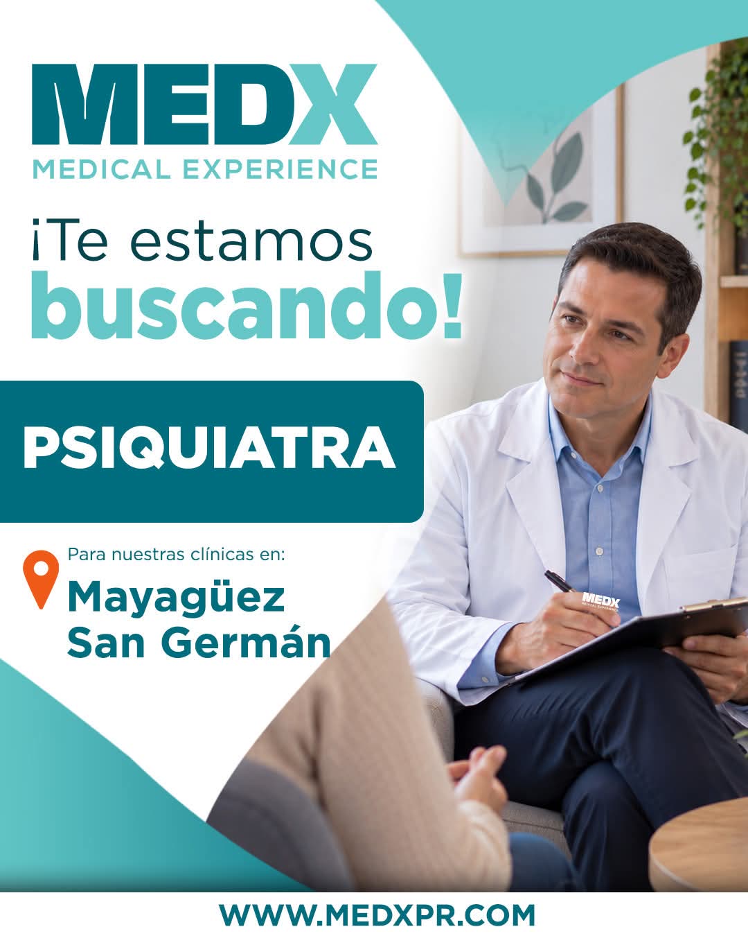 Flyer del anuncio, subido por el patrono