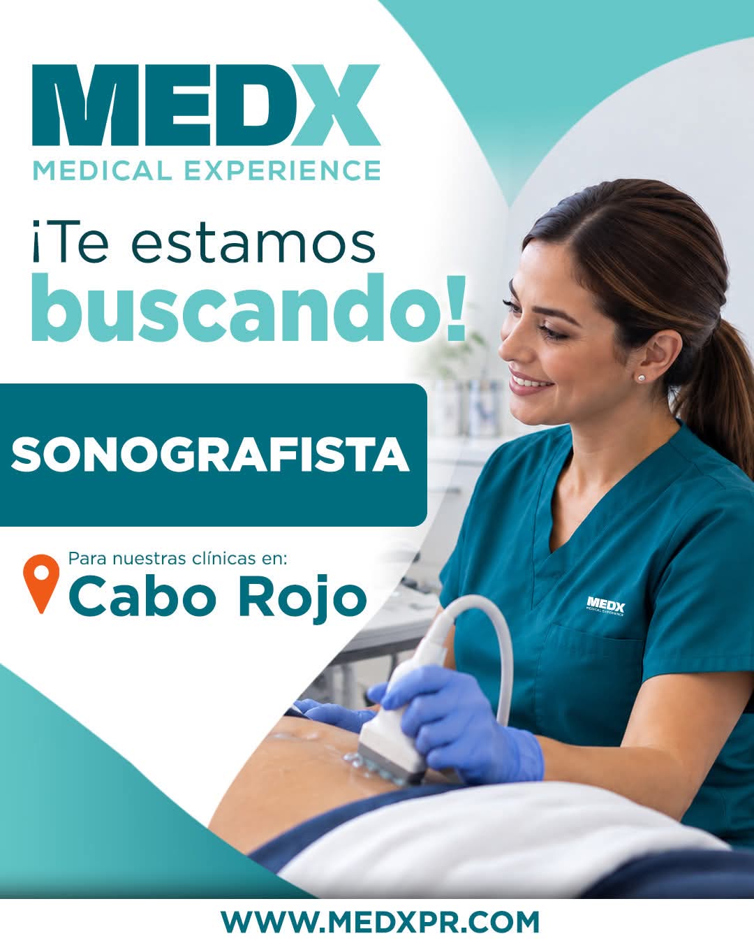 Flyer del anuncio, subido por el patrono