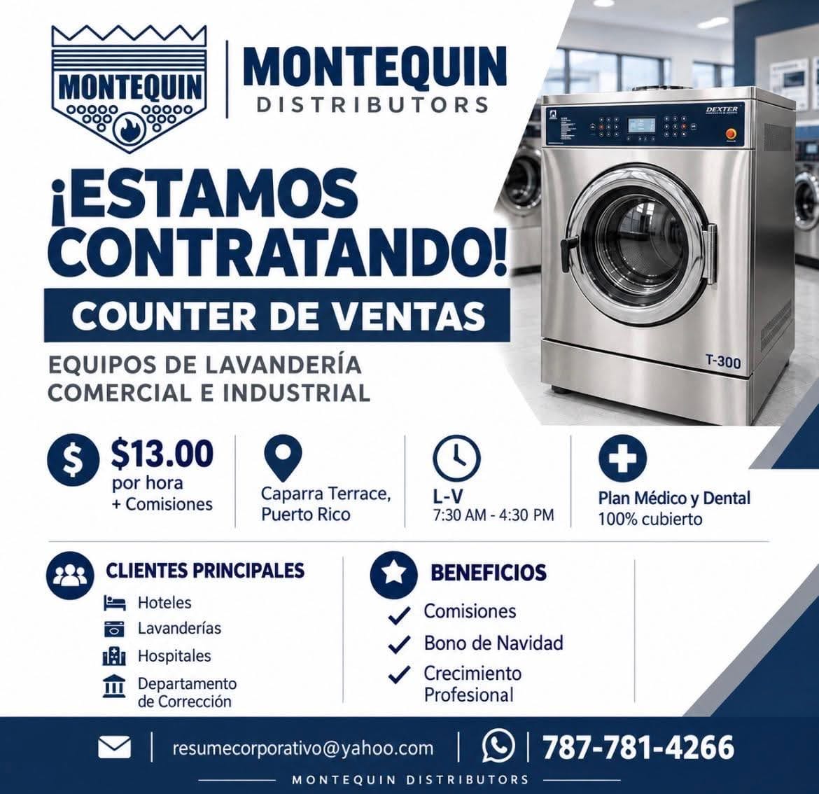 Flyer del anuncio, subido por el patrono