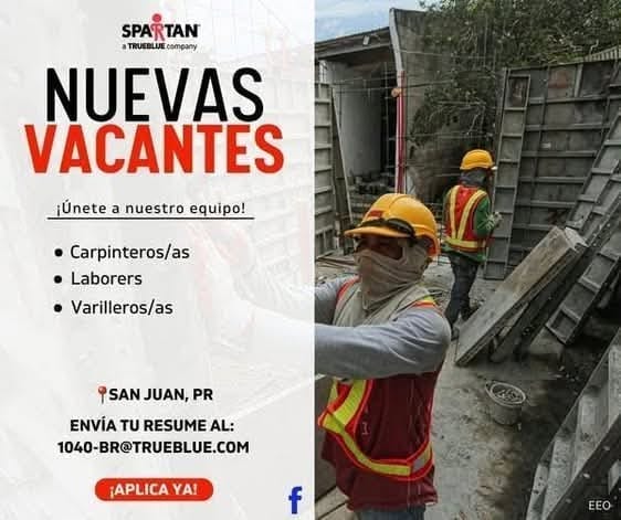 Flyer del anuncio, subido por el patrono