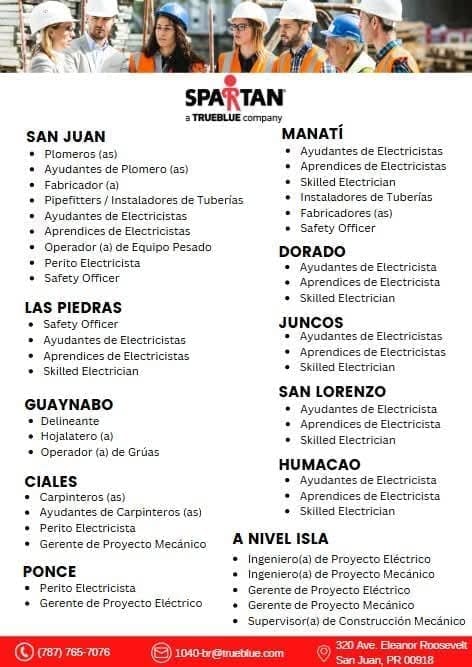 Flyer del anuncio, subido por el patrono