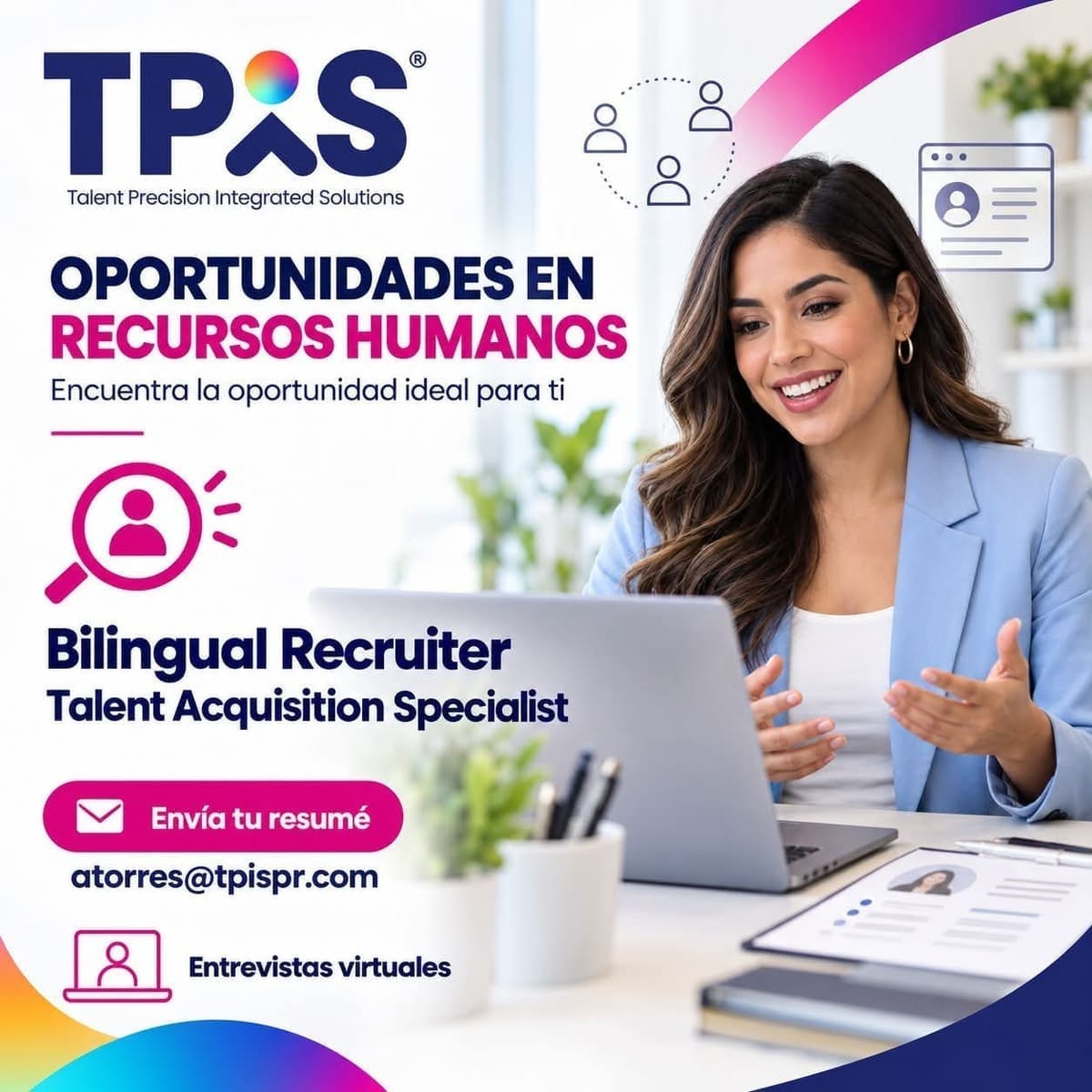 Flyer del anuncio, subido por el patrono